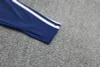 Real Madrid 25-26 1/4 Zip Tracksuit Royal Blue Retro Version Chandal