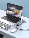 2in1 USB-C/USB 3.1 To Ethernet Adapter 5000Mbps USB-C To RJ45 Network Converter