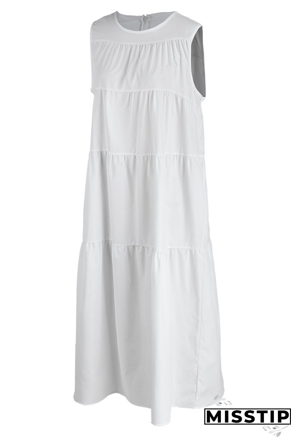 Black Casual Solid Patchwork O Neck A Line Dresses