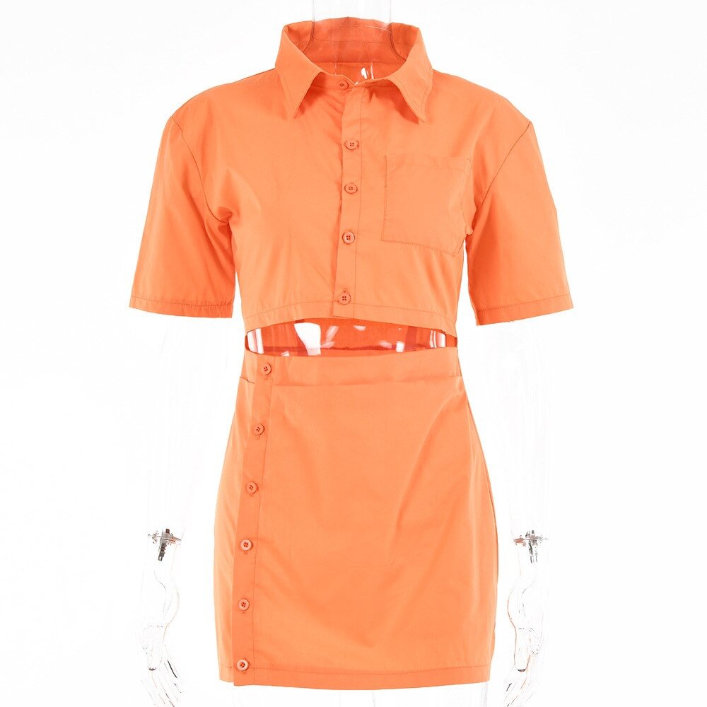 Women Sexy 2-Piece Blazer Sets 2022 Summer Cropped Blaze+mini Skirt Ladies Fashion Button Notched Matching Set