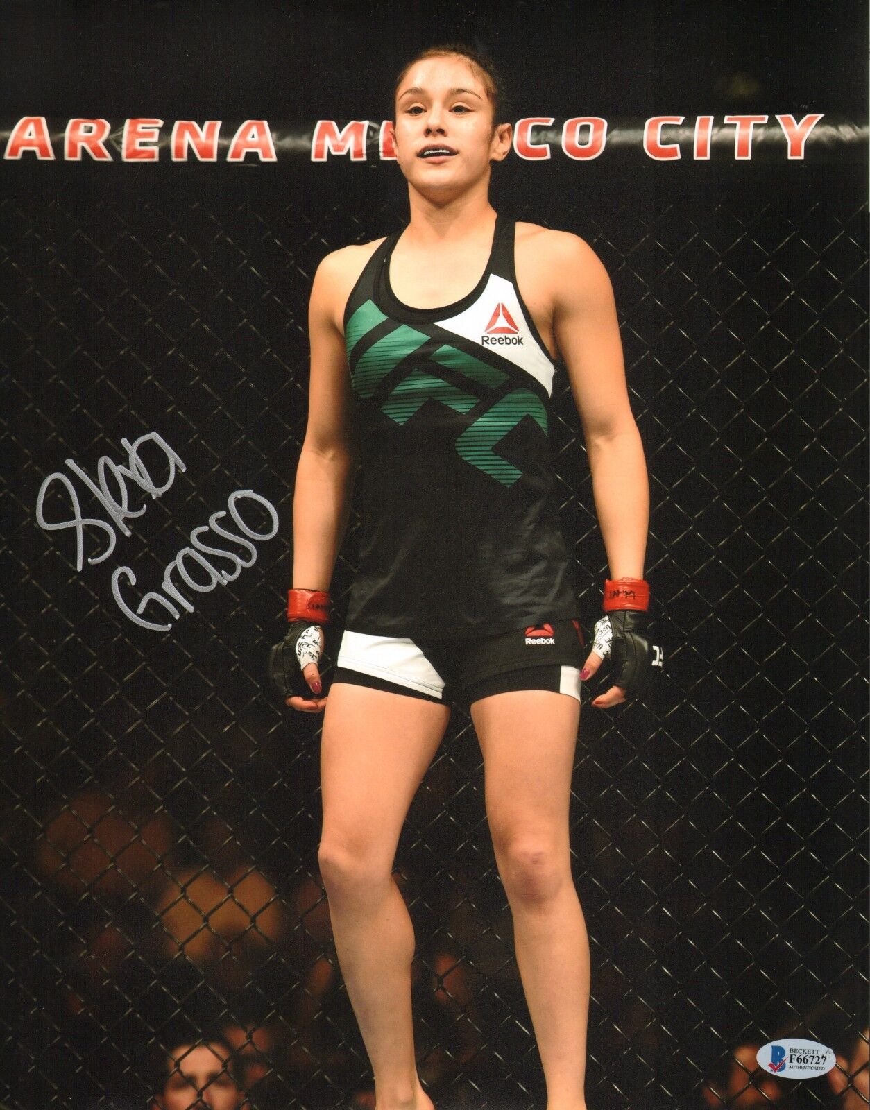 Alexa Grasso Signed 11x14 Photo Poster painting BAS Beckett COA UFC Invicta Picture Autograph 27