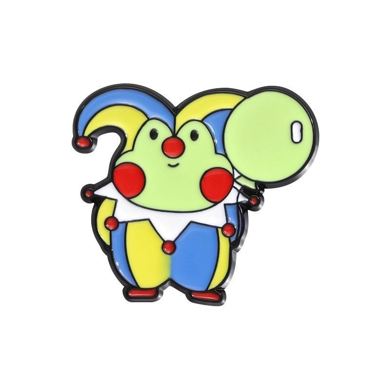 Cartoon Style Cute Pin Frog Alloy Plating Unisex Brooches
