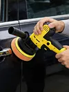 EU Electric Car Polishing Machine with Buffing Sponge Auto Detailing Handheld Polisher Adjustable Speed Scratch Repair Grinding Machine Car Accessories Power Tools