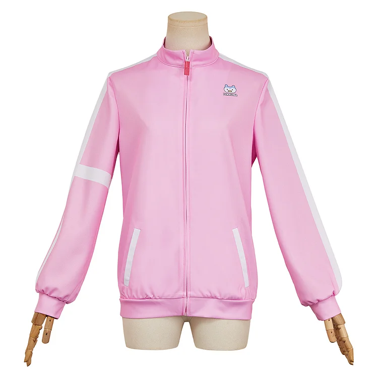 Medalist (2025) Yuitsuka Inori Pink Sports Jacket  Unisex Outfits Cosplay Costume 