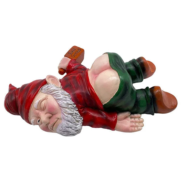 Drunk Garden Gnomes Statue