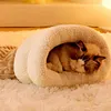Cat Sleeping Bag Warm Funny Tunnel Cat Nest Cat Bed for 5-8kg Cats Pet Supplies