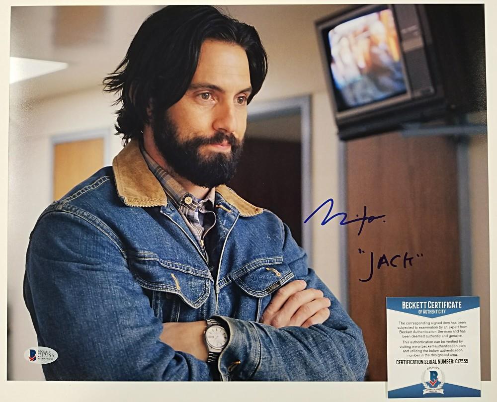 MILO VENTIMIGLIA Signed Jack