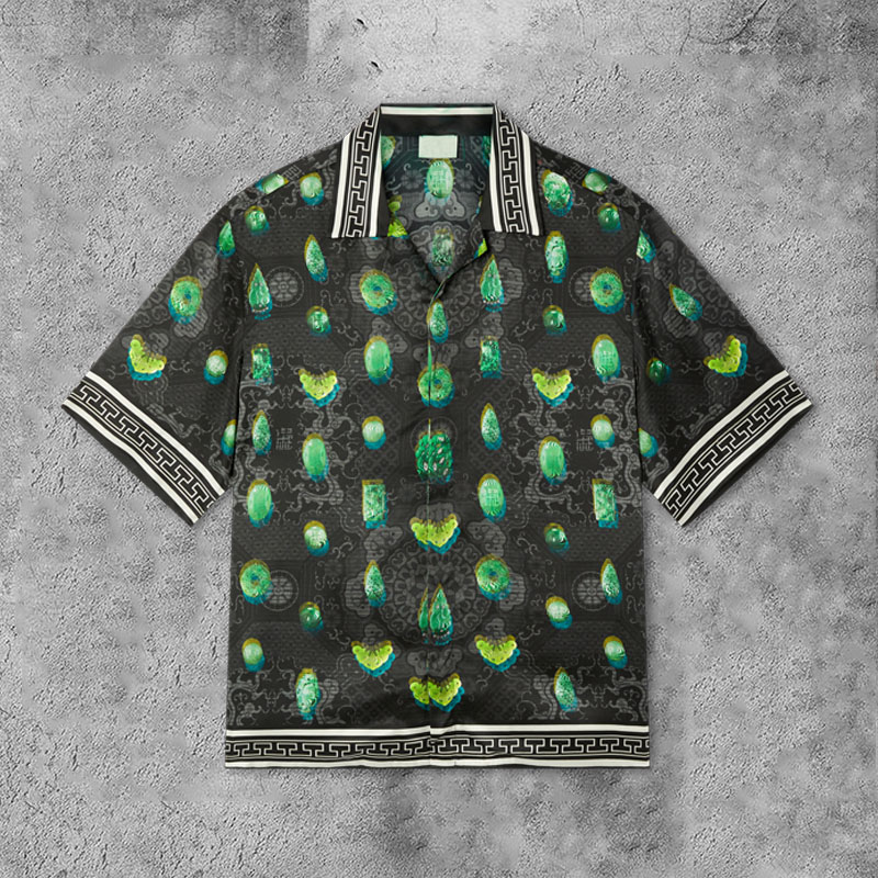 Loveciss®/ Short-Sleeved Jade Night Shirts