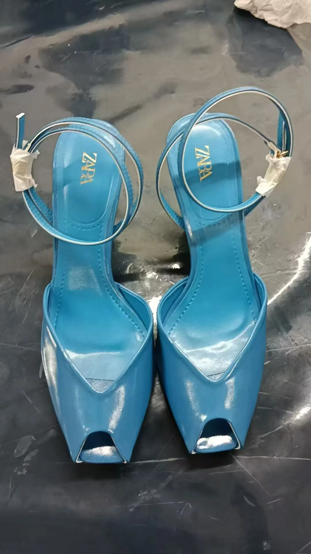 Breakj Breakj Home 2025 Summer New Fish Mouth Sandals With Coarse Heel Toe Sandals Shoes