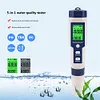 5 in 1 TDS EC PH Salinity Temperature Meter Digital Water Quality Monitor Tester