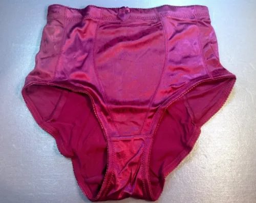 pornhint Pornhint Women Panties,Briefs"Eva Cervantes"Size L. Purple Soft shiny Satin W/decoration New