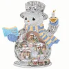 Snowman-Crystal Rhinestone Diamond Painting
