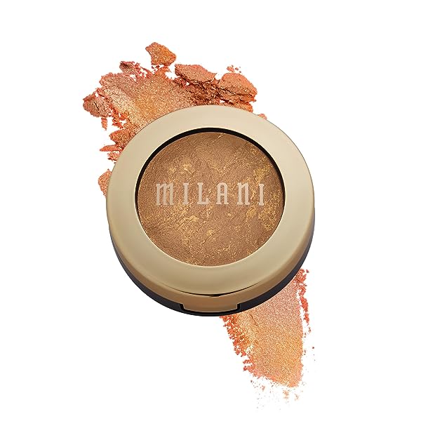 Milani Baked Blush - Petal Primavera (0.12 Ounce) Cruelty-Free Powder Blush - Shape, Contour & Highlight Face for a Shimmery or Matte Finish PETAL PRIMAVERA 0.12 Ounce (Pack of 1)