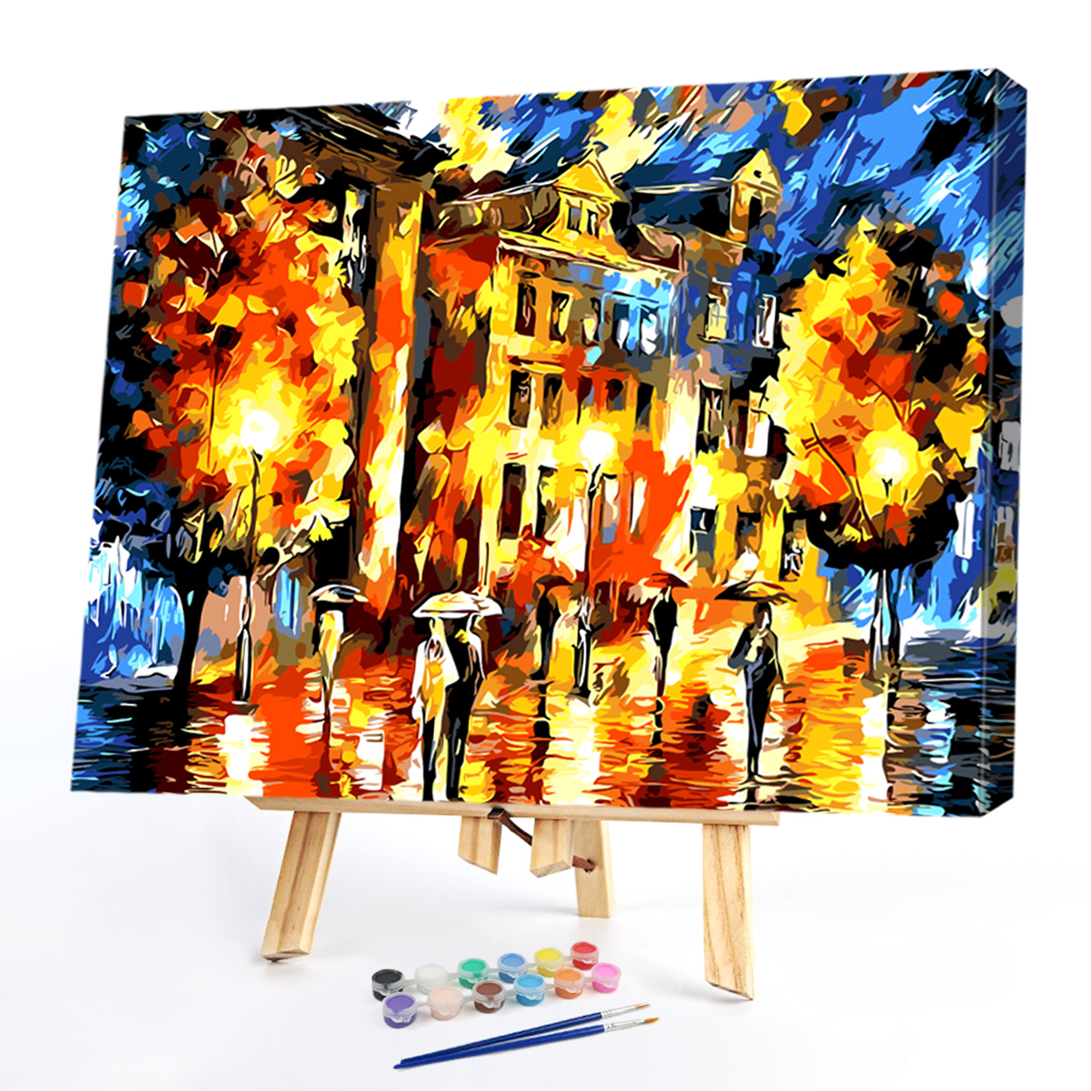 

40*50CM - Paint By Numbers - Street View, 501 Original
