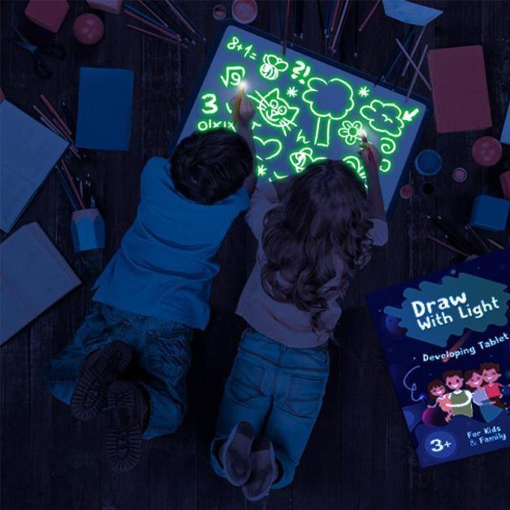 🌲CHRISTMAS SALE NOW-48% OFF) Magic LED Light Drawing Pad (BUY 2 GET