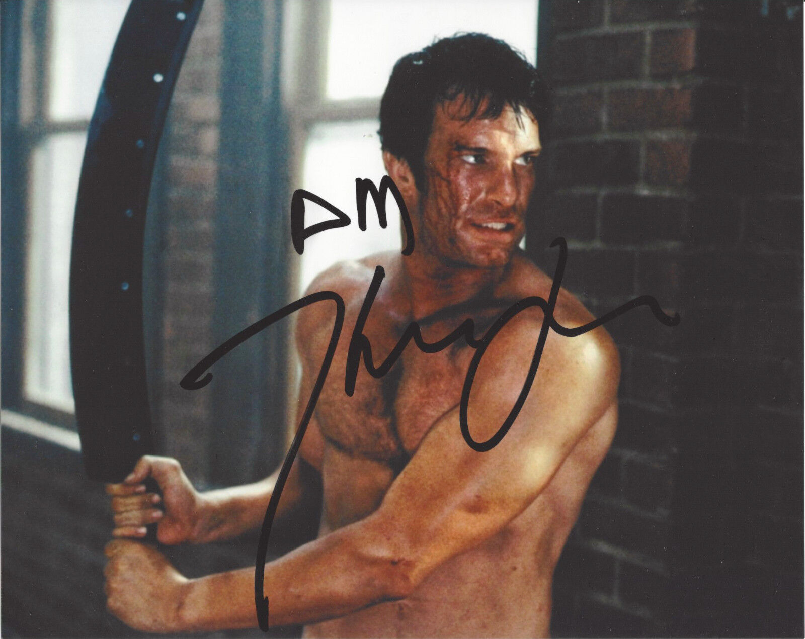 THOMAS JANE SIGNED AUTHENTIC 'THE PUNISHER' 61* MOVIE 8X10 Photo Poster painting w/COA ACTOR