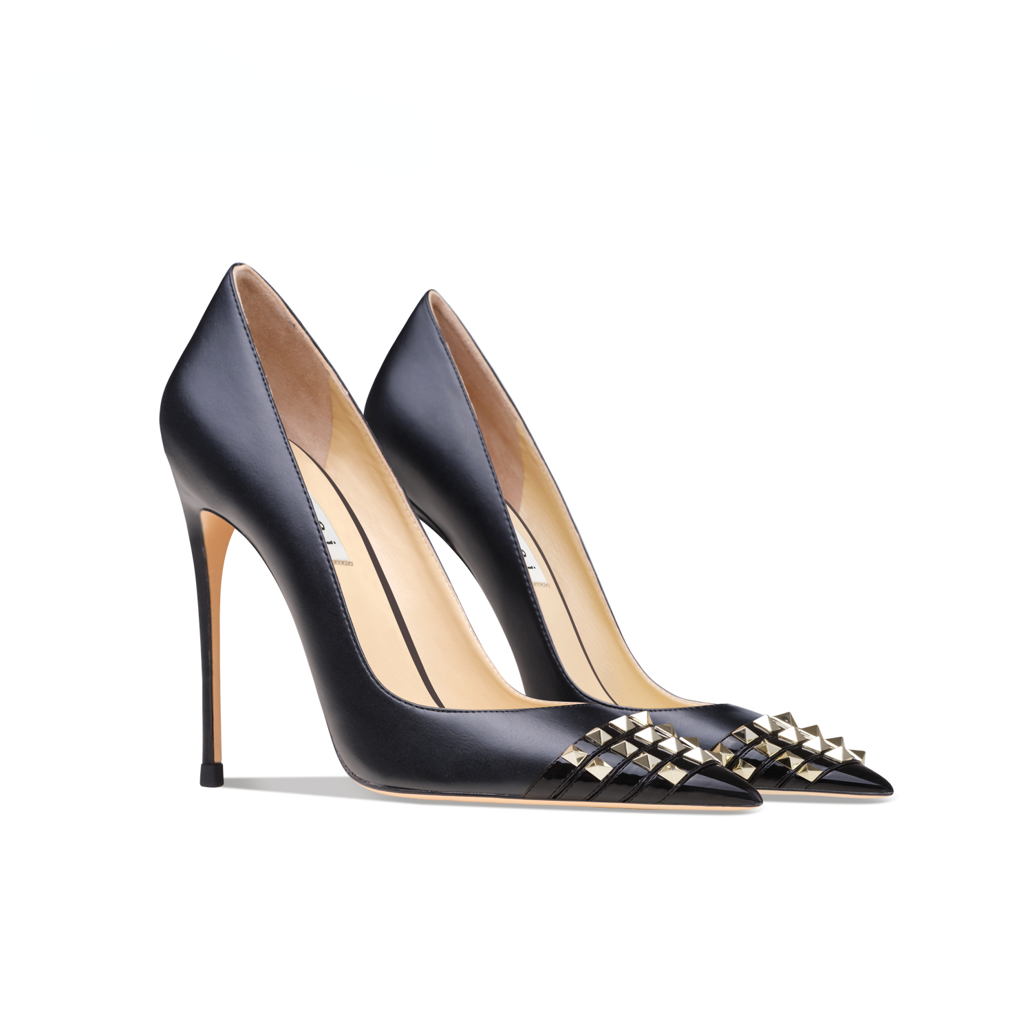 GOOSHOE Women's High-heeled Shoes Pointed Toe And Thin Heel