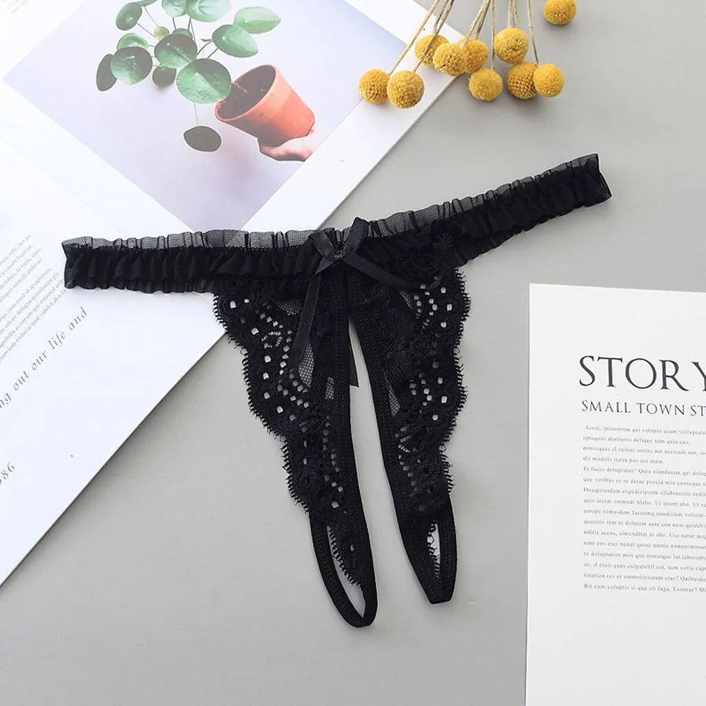 Underwear Women Sexy Style Lace Calcinha Feminina Women Lingerie Open Thong Panties G-Pants Lingerie Pajamas Women Sexy Panties