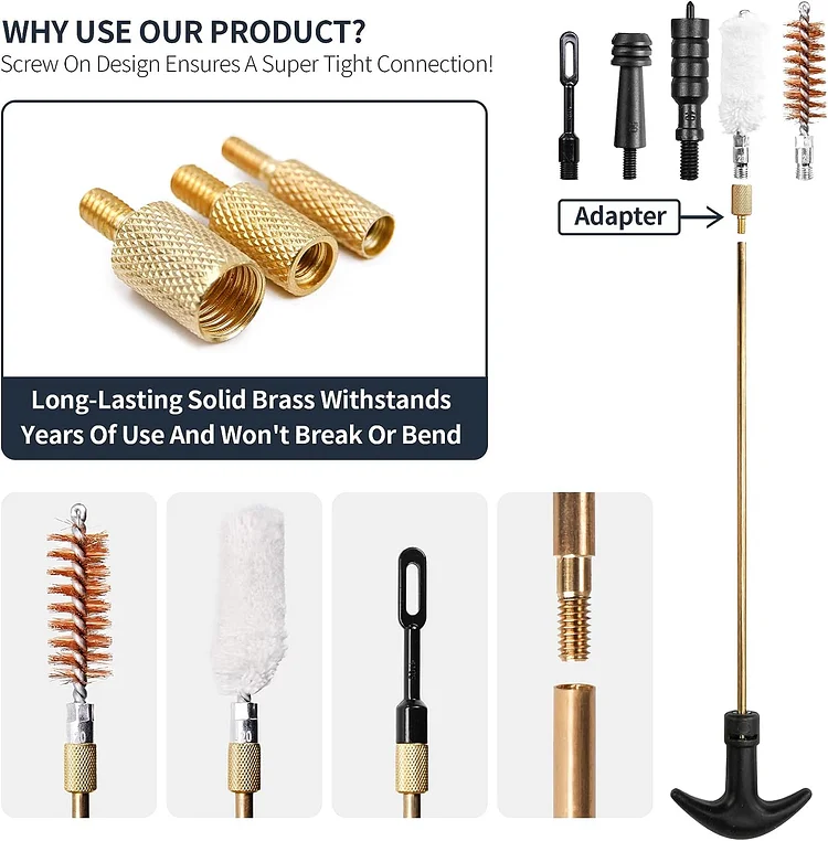 GUGULUZA | Universal Gun Rifle Handgun Cleaning Kit