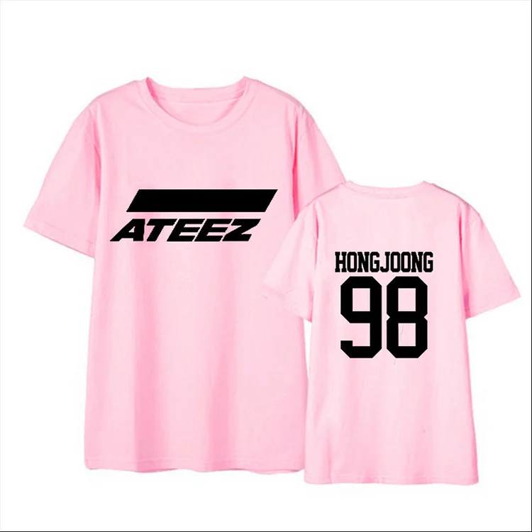 ATEEZ Member Name Casual T-shirt