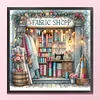 Sewing House-11CT Stamped Cross Stitch 45*45cm/17.72*17.72in