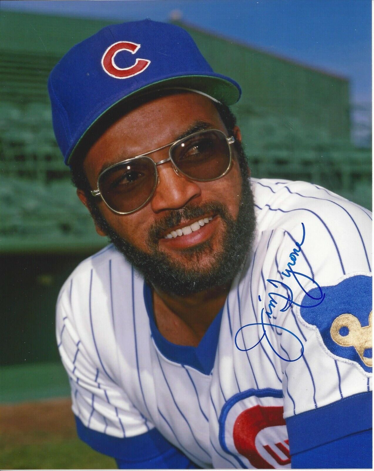 Jim Tyrone Autographed 8x10 Chicago Cubs#6