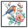 Flowers And Birds-18CT Counted Cross Stitch 20*20cm/7.87*7.87in