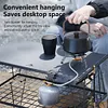 Metal Butane Gas Tank Hanger Camp Gas Canister Stand Camping Tool (Hook set)