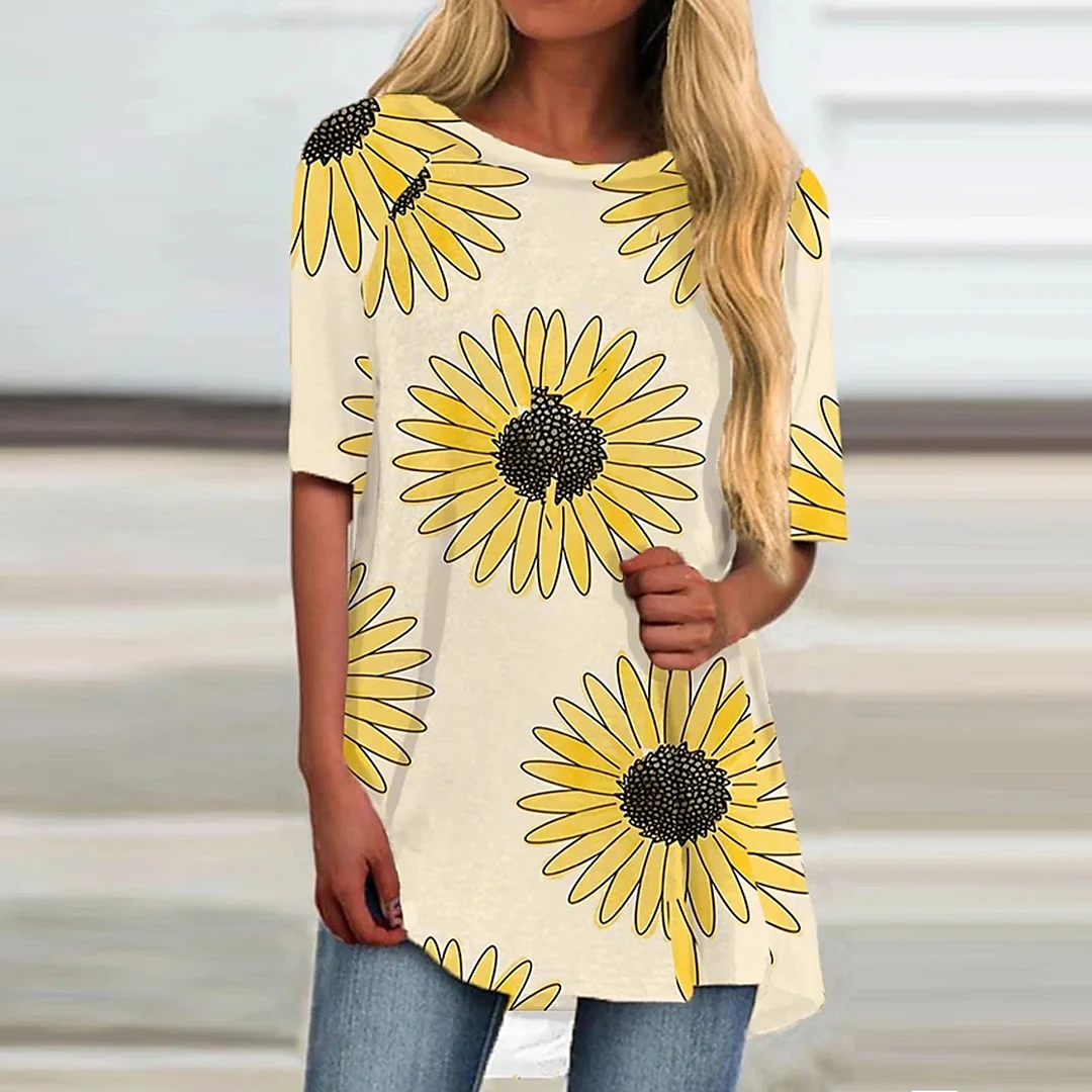 Women's Casual Short-sleeved T-shirt