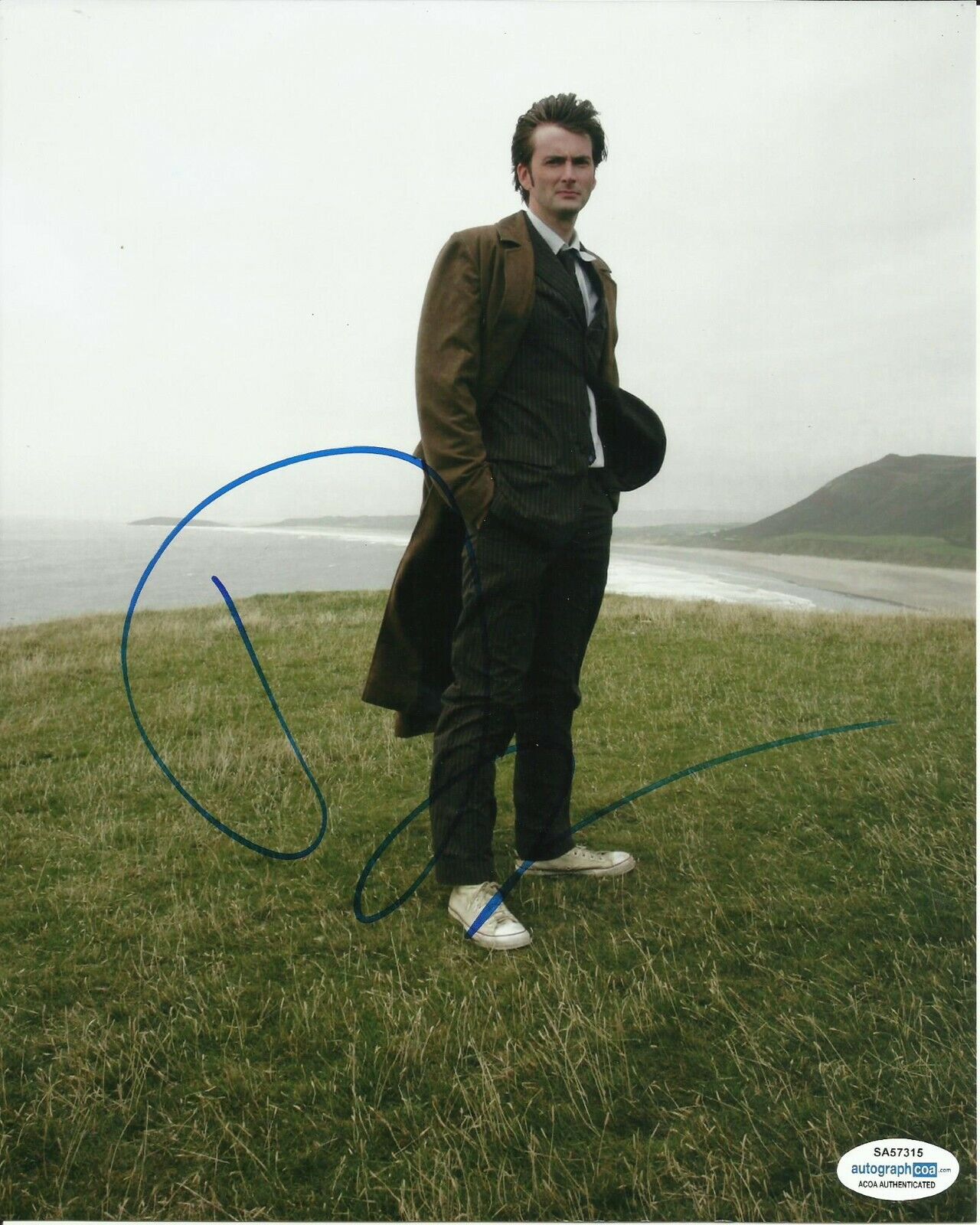 DAVID TENNANT SIGNED DOCTOR WHO Photo Poster painting UACC REG 242 (2) also ACOA cert