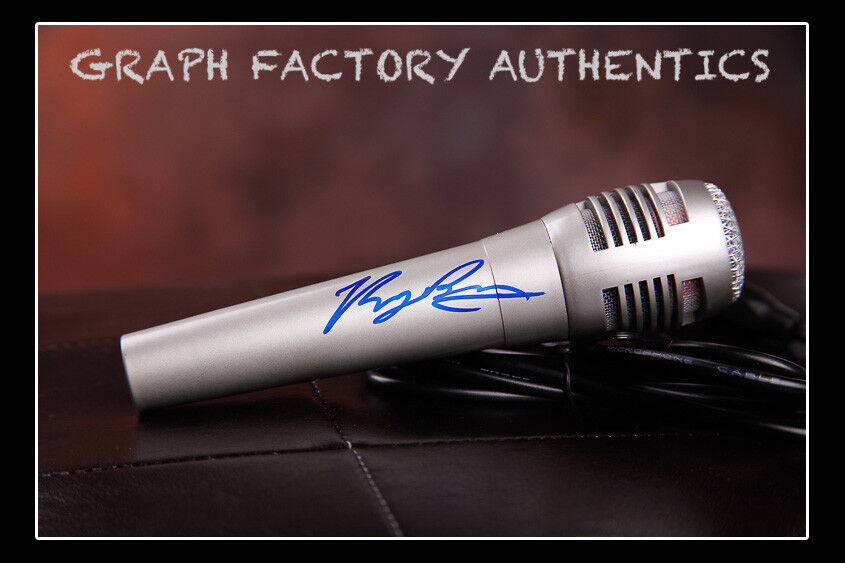 GFA American Pop Singer * RYAN BEATTY * Signed Microphone AD2 COA