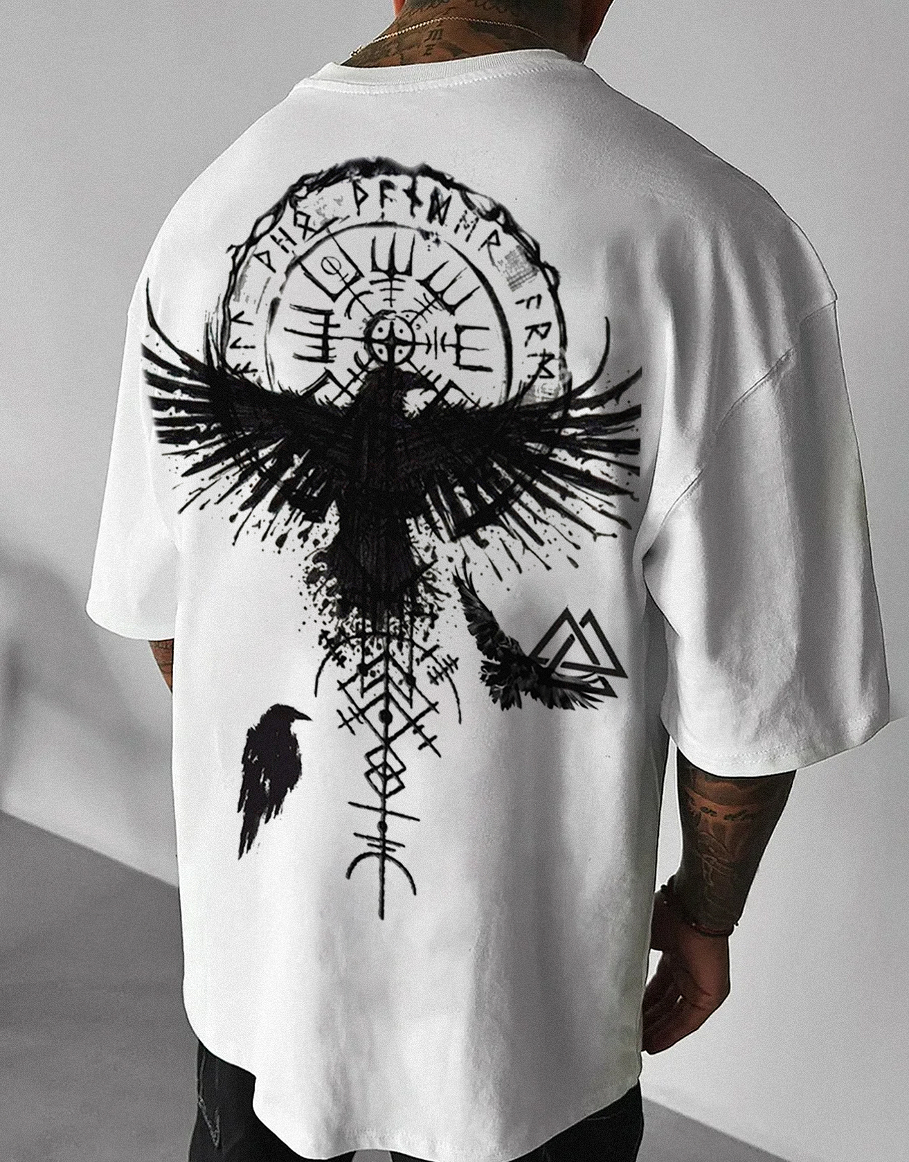 Viking Totem T-Shirt Techwear Shop