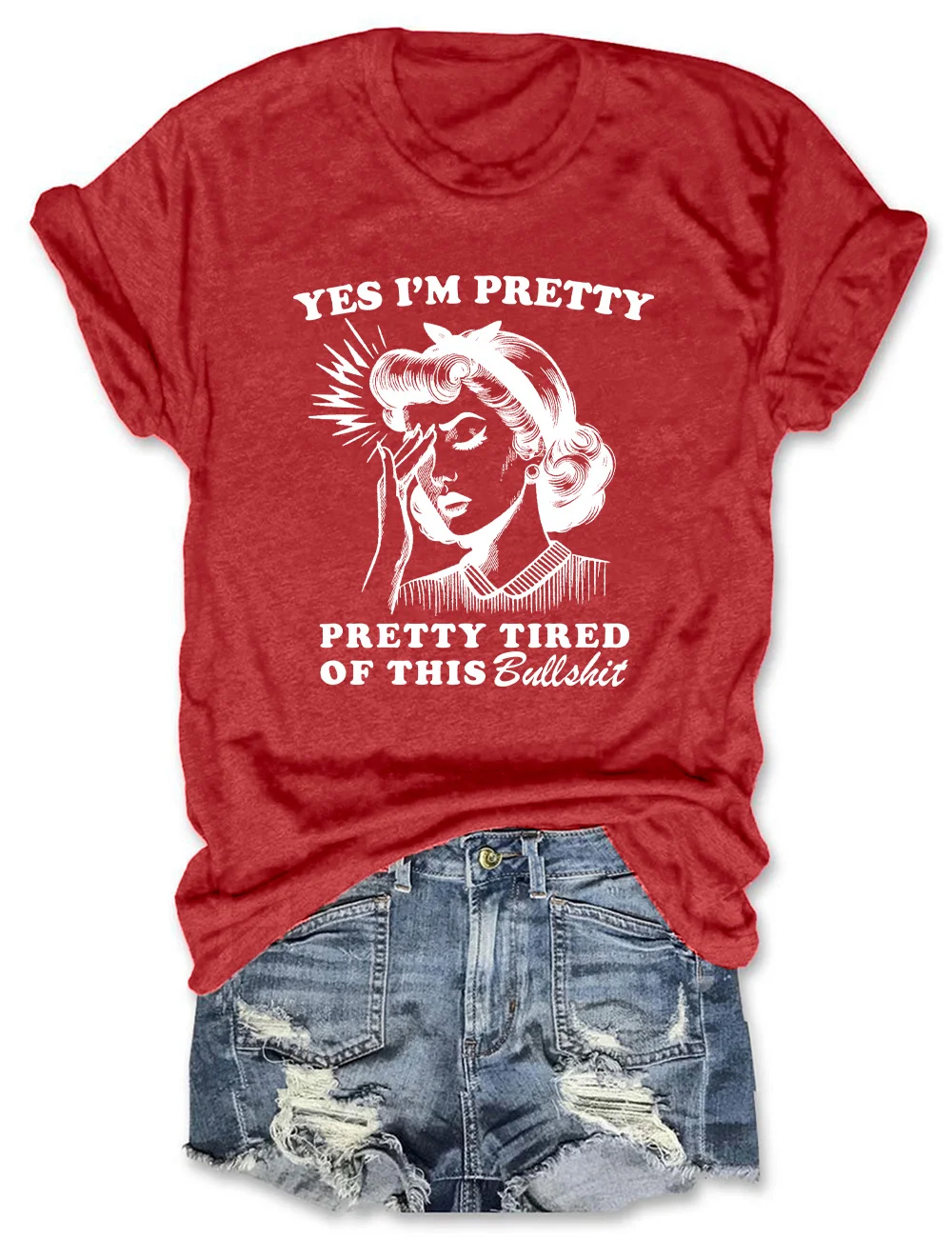 Yes I'm Pretty Pretty Tired Of This Bullshit T-Shirt