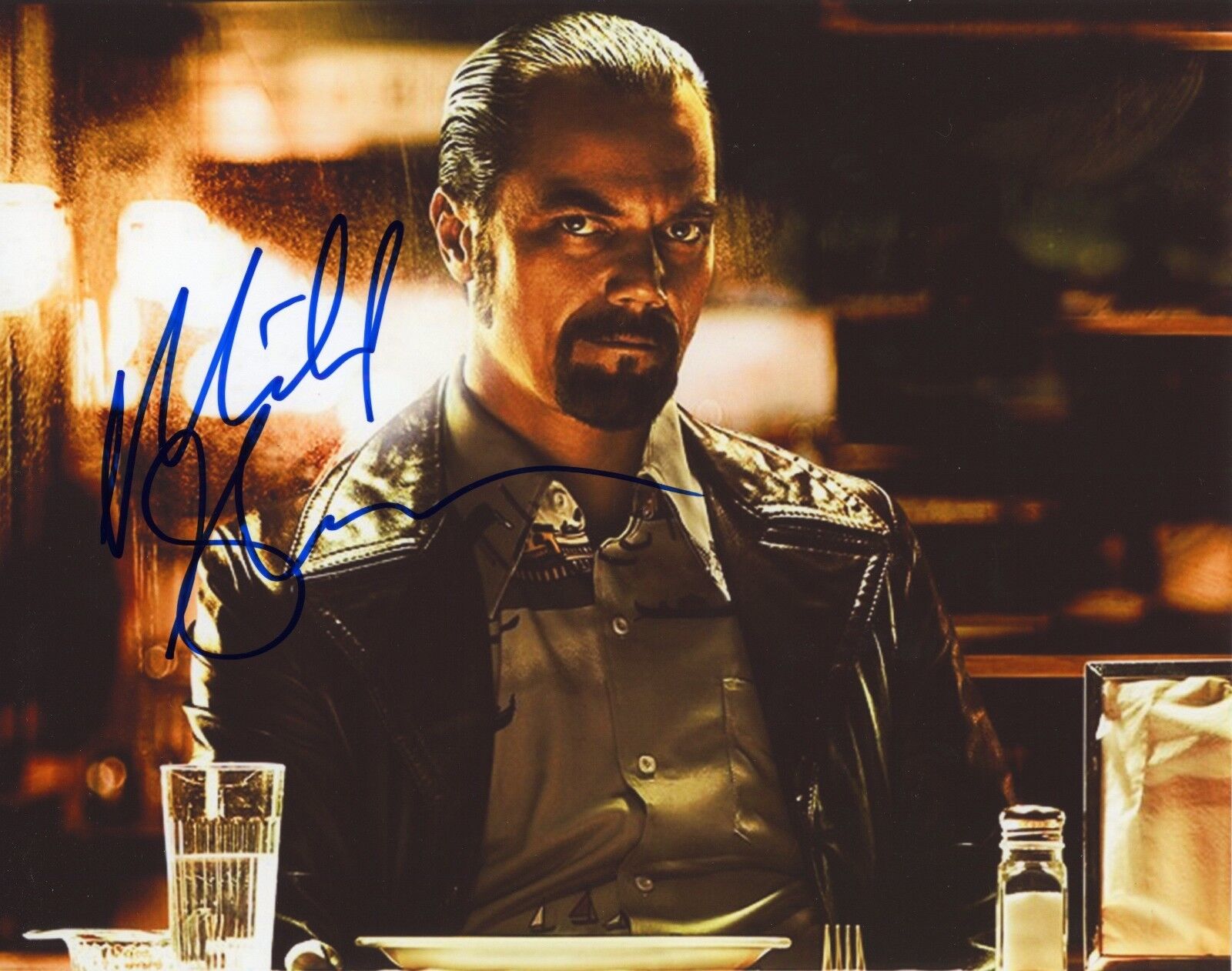 ~~ MICHAEL SHANNON Authentic Hand-Signed THE ICEMAN