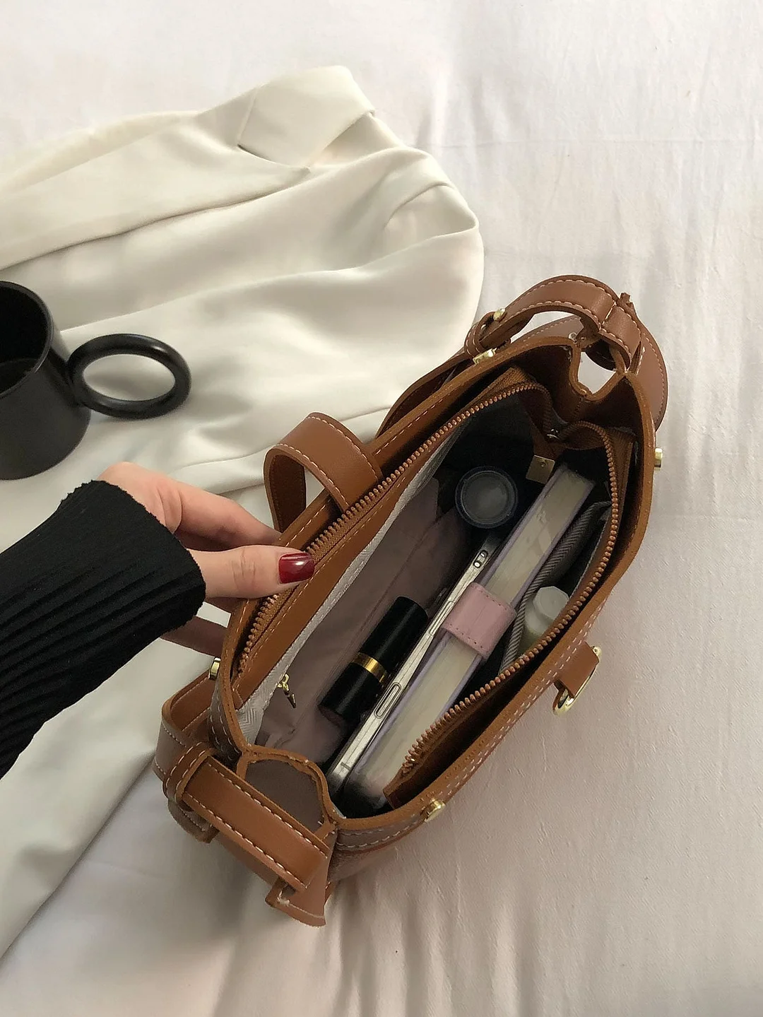 Minimalist Large Capacity Crossbody Bag