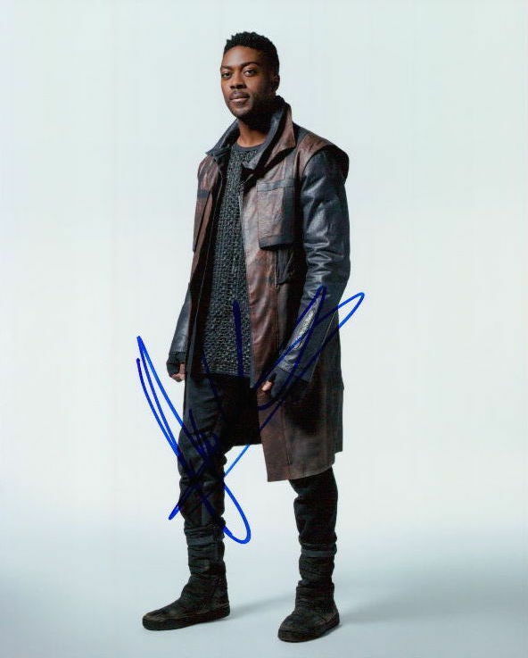 David Ajala (Star Trek: Discovery) in-person signed 8x10 Photo Poster painting