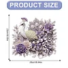 2D Flat DIY Peacock Diamond Art Pendant Diamond Painting Set Home Decoration