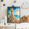 Diamond Painting -DIY Round Drill Coastal Lighthouse Seaview