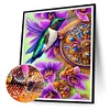 Diamond Painting -DIY Round Drill Flower Bird