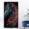 >SALE<5D DIY Full Round Drill Diamond Painting Horse Kit Home Art Decoration (sz4265)