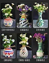 Wooden Vase Solid Mosaic Art Handmade Pasting Material Pack DIY Creative Decoration Kit
