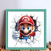 Winter Mario-11CT Stamped Cross Stitch 40*40cm/15.75*15.75in tapestrymarket