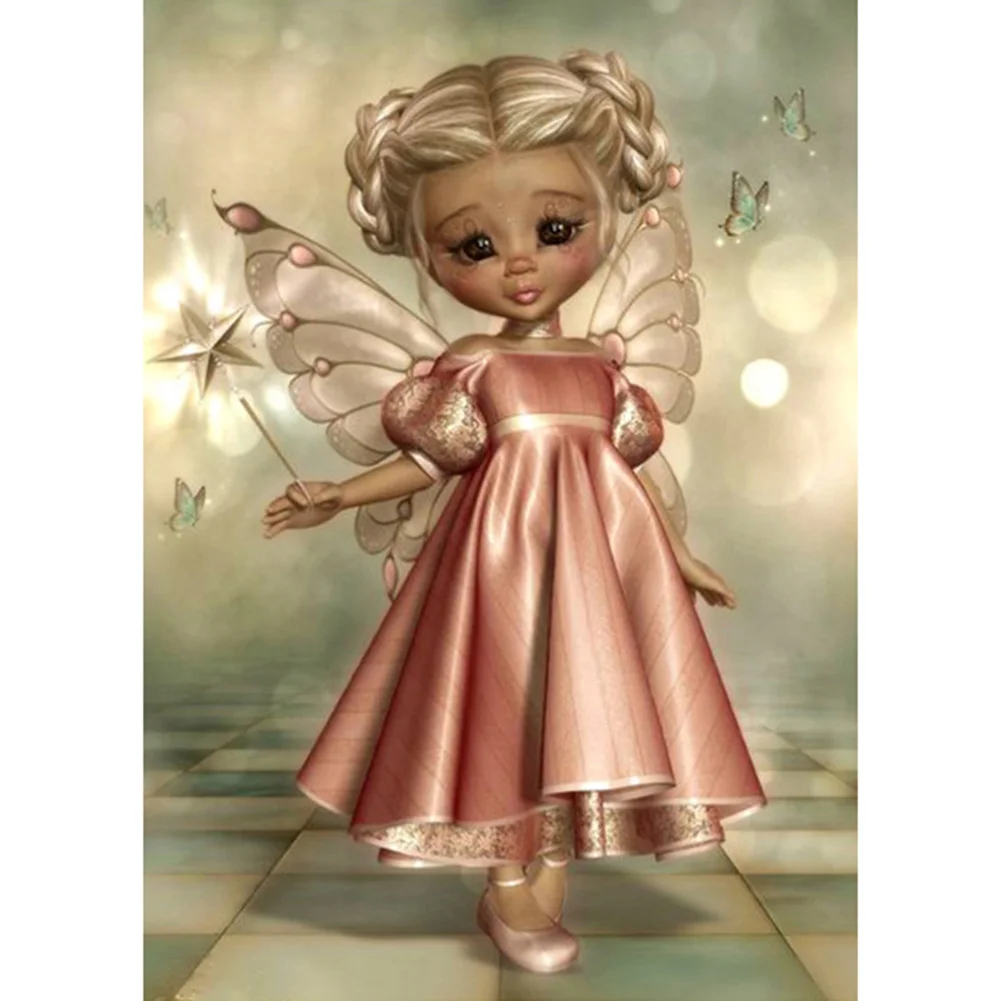 Diamond Painting - Full Round/Square Drill - Gothic Girl(30*40 - 50*60cm)