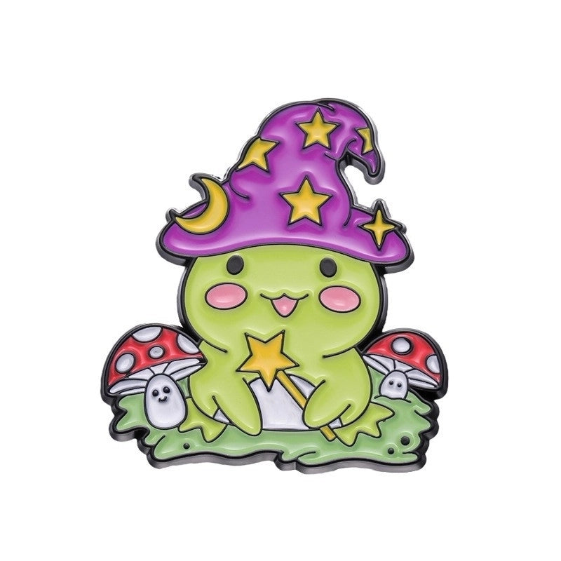 Cartoon Style Cute Pin Frog Alloy Plating Unisex Brooches