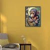 Diamond Painting-DIY Full Round Drill Monkey