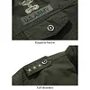 Men's Winter Military Cargo Jacket - Fleece Tactical Coat