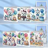 6Pcs chiens-bricolage carte de voeux