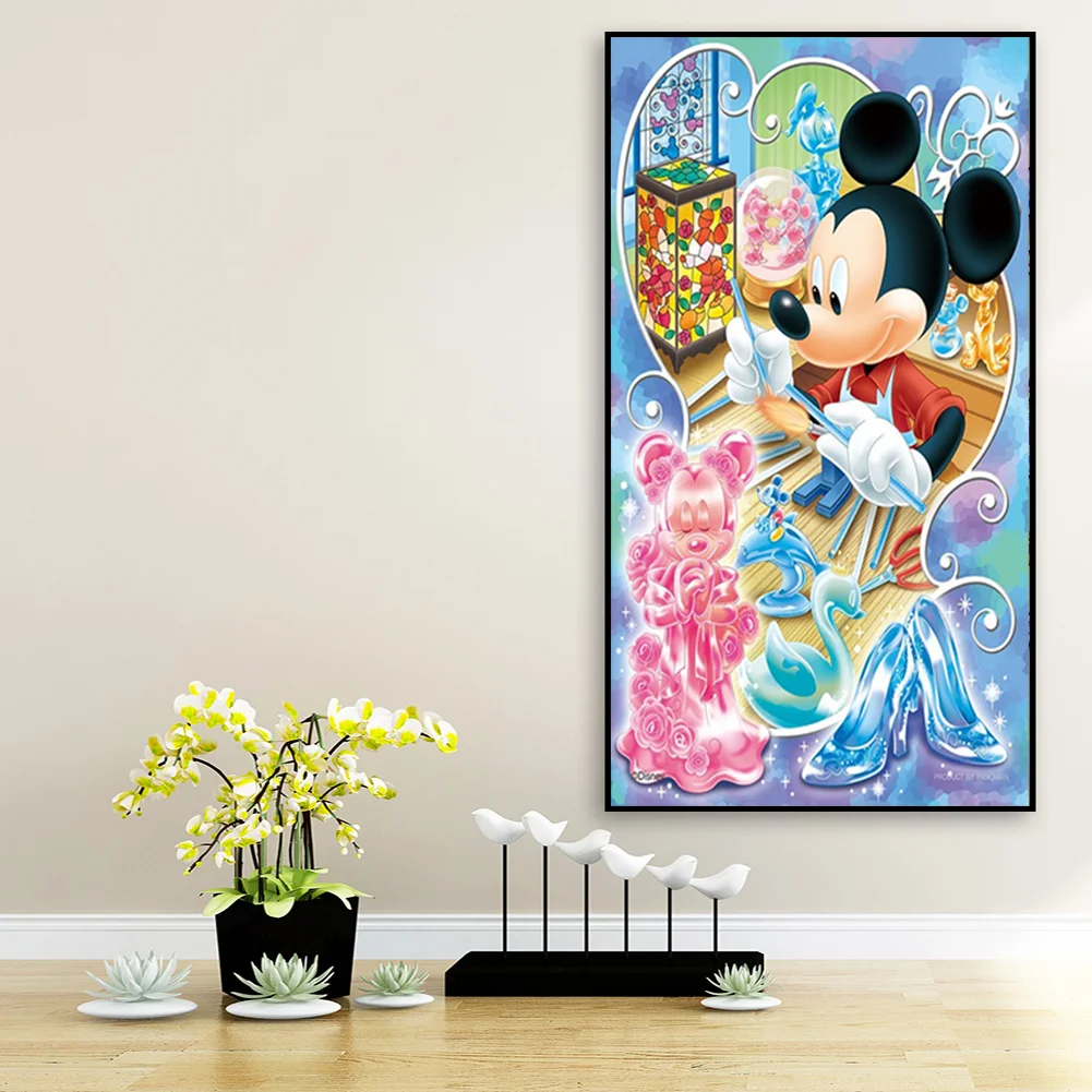 Full Round Diamond Painting 30*50cm - Mickey
