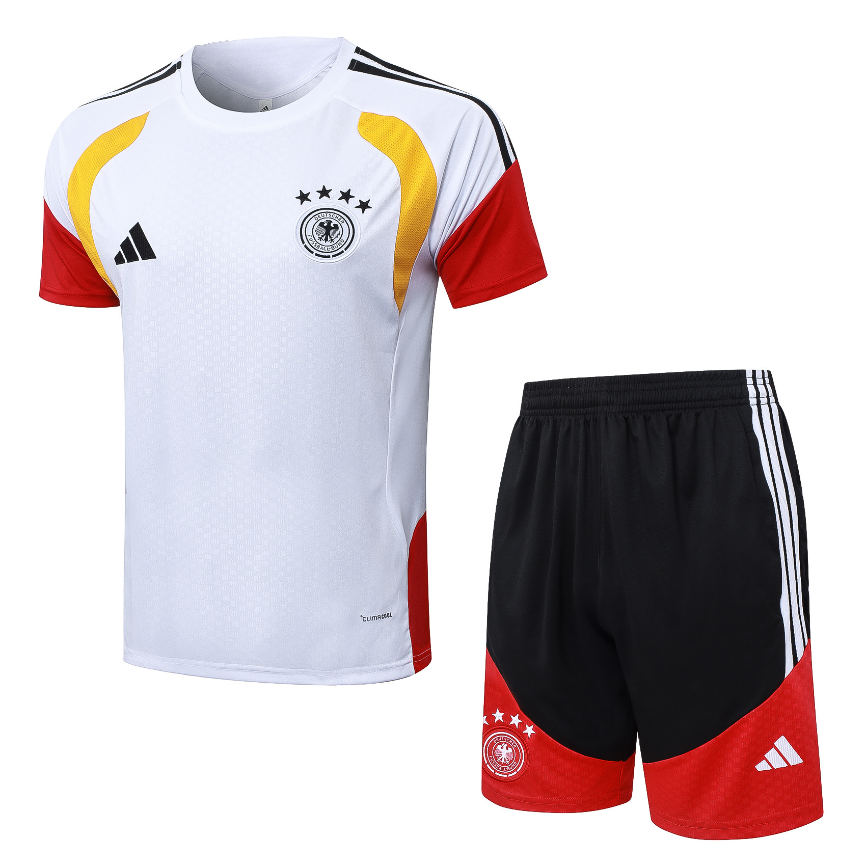 2026/2027 Germany Short sleeve training white jersey +Shorts