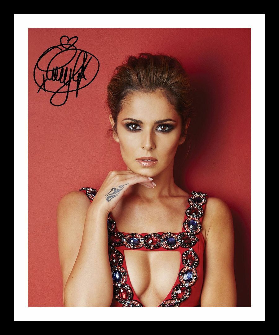 Cheryl Cole Autograph Signed & Framed Photo Poster painting 1